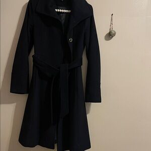 Karl Lagerfeld Black Trench Coat